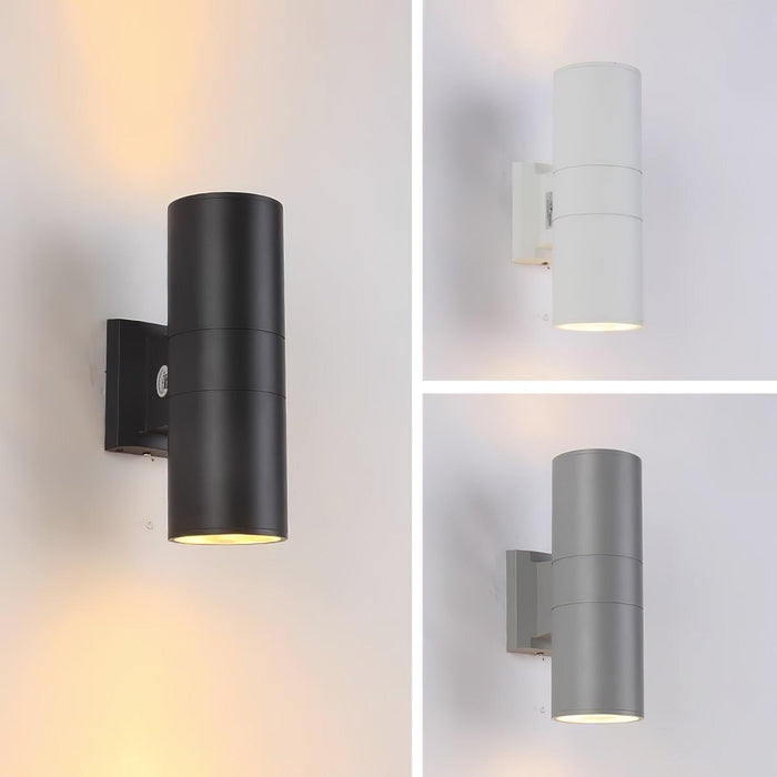 Cylindrical Outdoor Wall Light-DWHOME