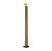 Cylindrical Timber Column Floor Lamp-DWHOME