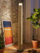 Cylindrical Timber Column Floor Lamp-DWHOME