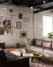 Brass Glass Drop Chandelier - DWHOME