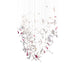 Flying Glass Feather Chandelier-DWHOME
