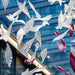 Flying Glass Feather Chandelier-DWHOME