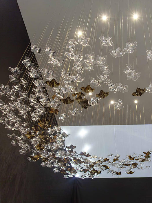 Tidal Art Glass Chandelier-DWHOME