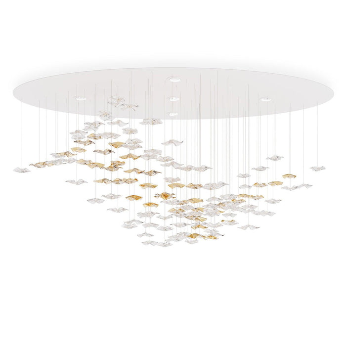 Tidal Art Glass Chandelier-DWHOME