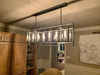 Baker Glass Lantern Rectangular Chandelier 72"-DWHOME