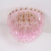 Poliedri Murano Pink Ceiling Light-DWHOME