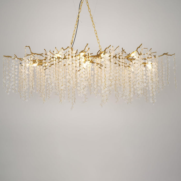Shiro Noda Crystal Chandelier-DWHOME