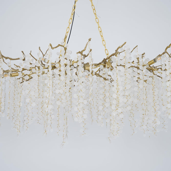 Shiro Noda Crystal Chandelier-DWHOME