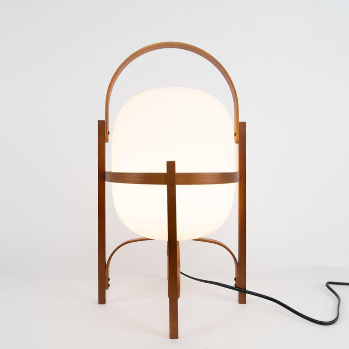 Portable Lantern Glass Table Lamp-DWHOME
