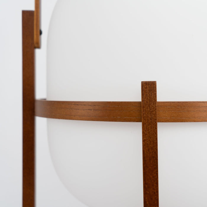 Portable Lantern Glass Table Lamp-DWHOME