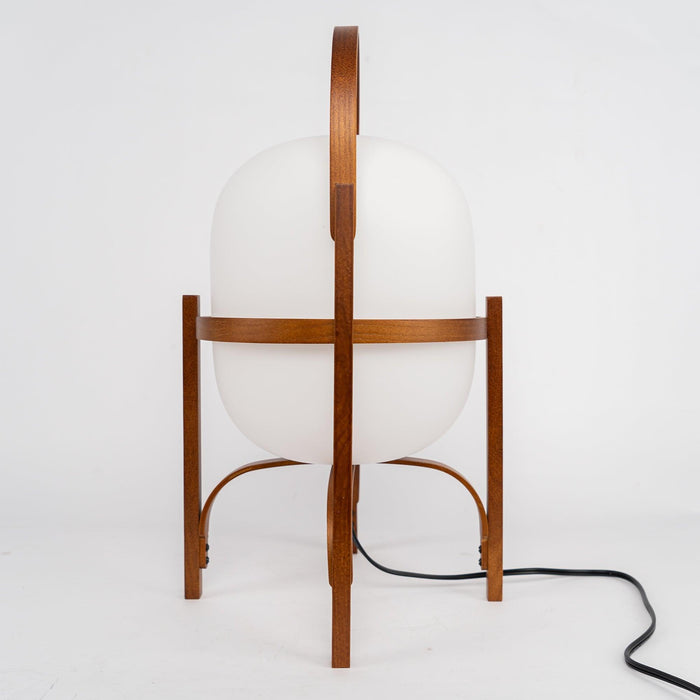 Portable Lantern Glass Table Lamp-DWHOME
