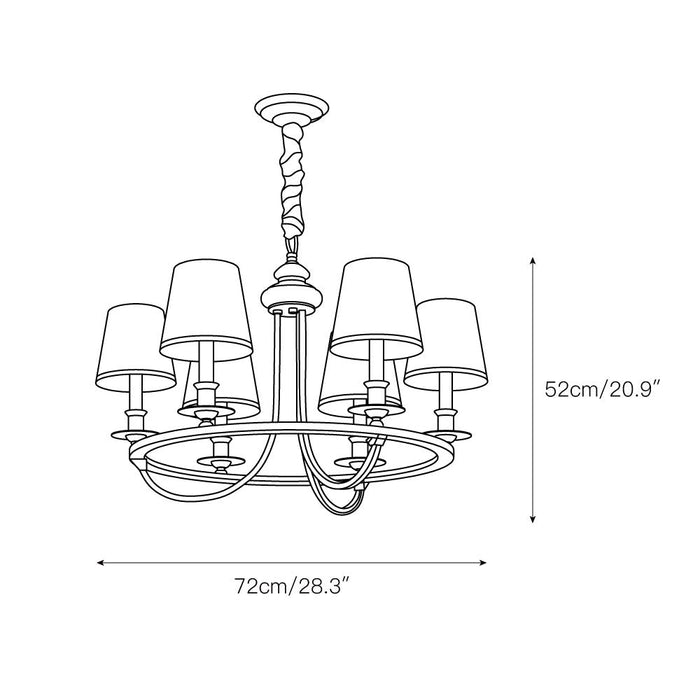 Dangigo Chandelier-DWHOME