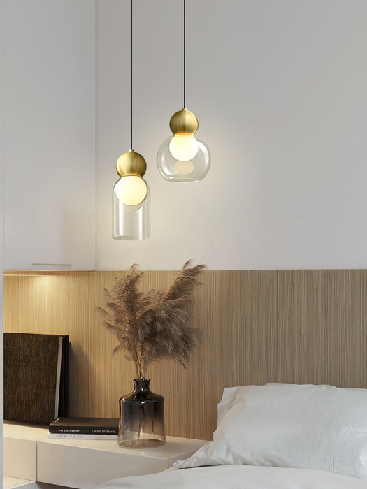 Dani Brass Pendant Lamp-DWHOME