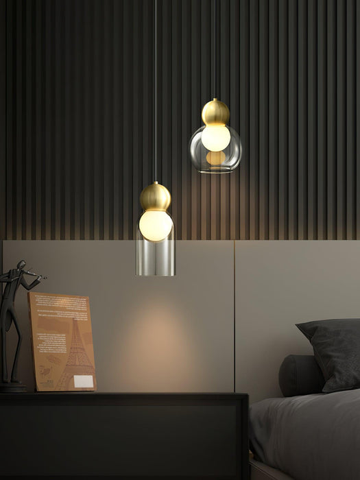 Dani Brass Pendant Lamp-DWHOME