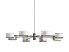 Daphne Round Chandelier 48''60''-DWHOME