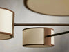 Daphne Round Chandelier 48''60''-DWHOME