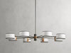 Daphne Round Chandelier 48''60''-DWHOME