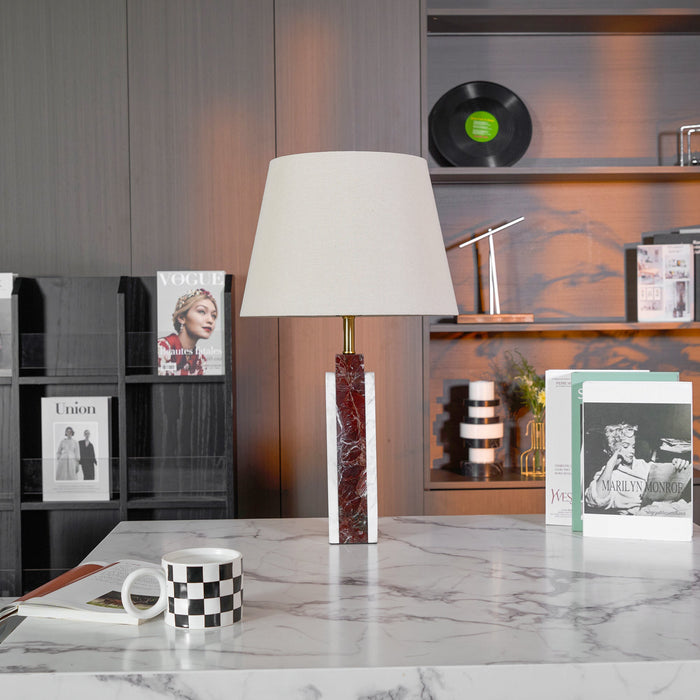 Virello Marble Table Lamp-DWHOME