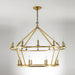 Darlana Two-Tiered Ring Chandelier-DWHOME