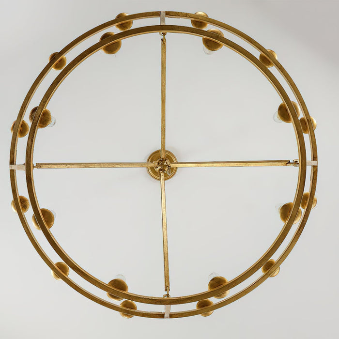 Darlana Two-Tiered Ring Chandelier-DWHOME