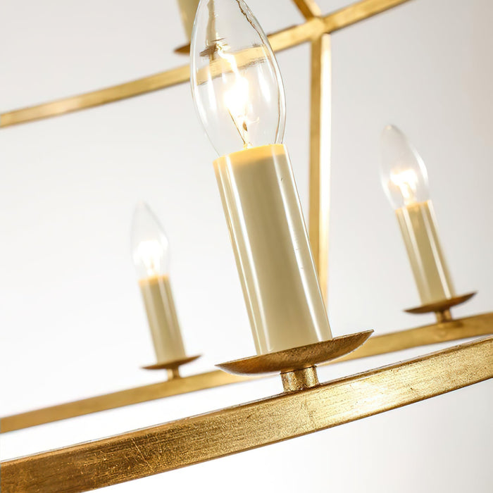 Darlana Two-Tiered Ring Chandelier-DWHOME