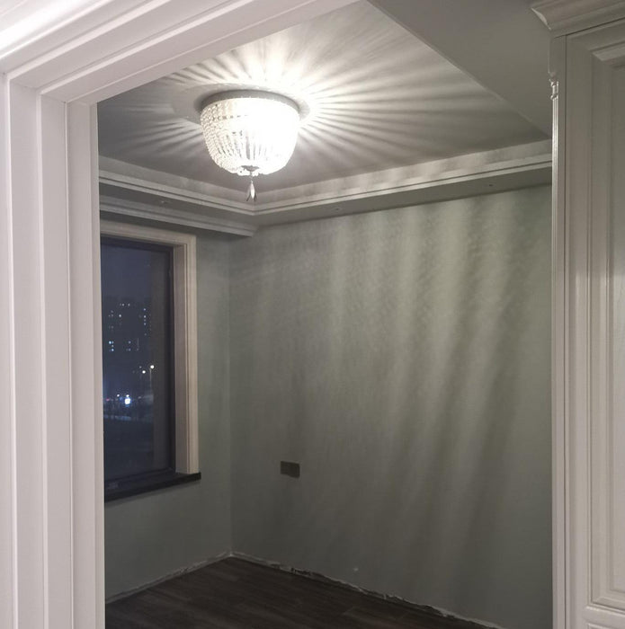 Dauphine Crystal Ceiling Light-DWHOME