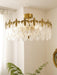 Decorative Pattern Glass Round Chandelier - DWHOME
