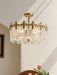 Decorative Pattern Glass Round Chandelier - DWHOME