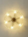 Decorative Pattern Glass Round Chandelier - DWHOME
