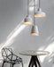 Delia Cement Pendant Light-DWHOME