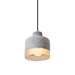 Delia Cement Pendant Light-DWHOME