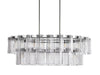 Delsie Oval Chandelier 51''63''72''-DWHOME