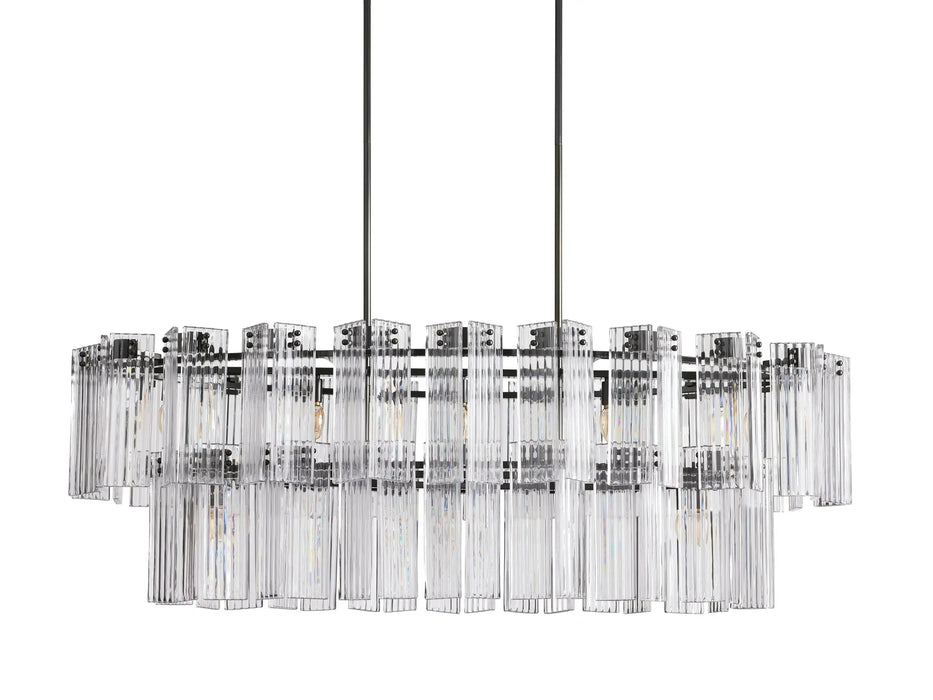 Delsie Oval Chandelier 51''63''72''-DWHOME