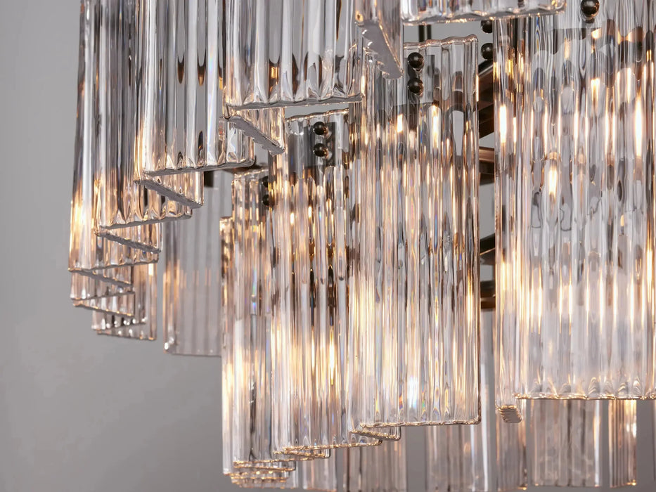 Delsie Oval Chandelier 51''63''72''-DWHOME