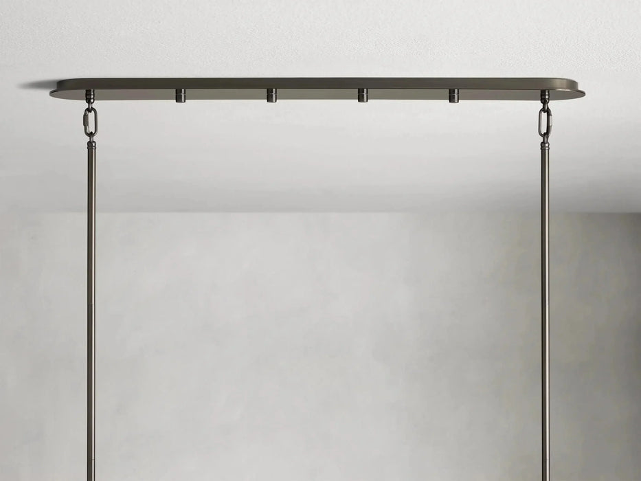 Delsie Oval Chandelier 51''63''72''-DWHOME