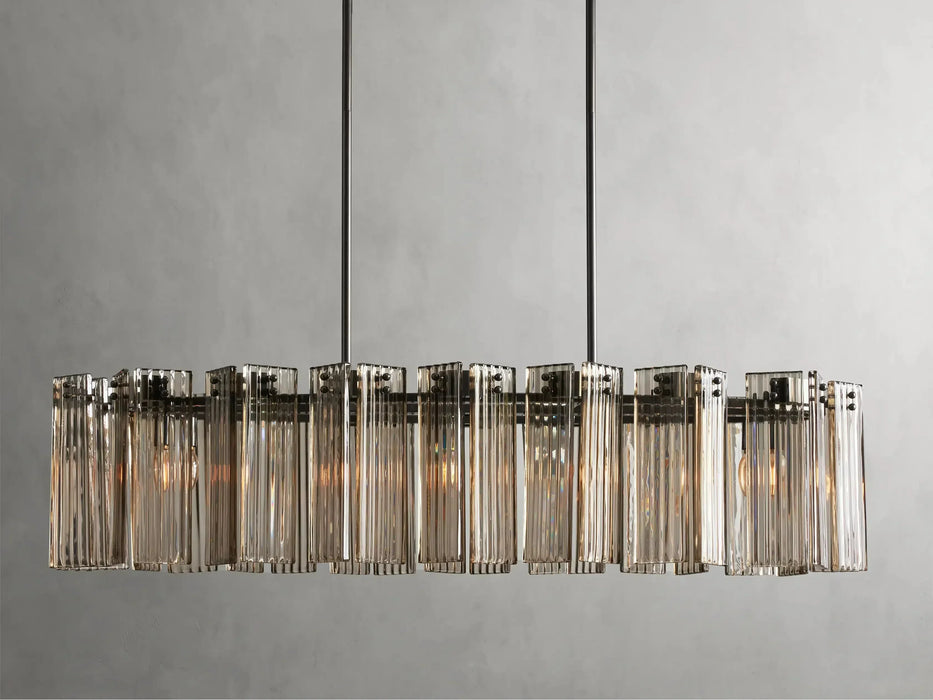 Delsie Oval Chandelier 51''63''72''-DWHOME