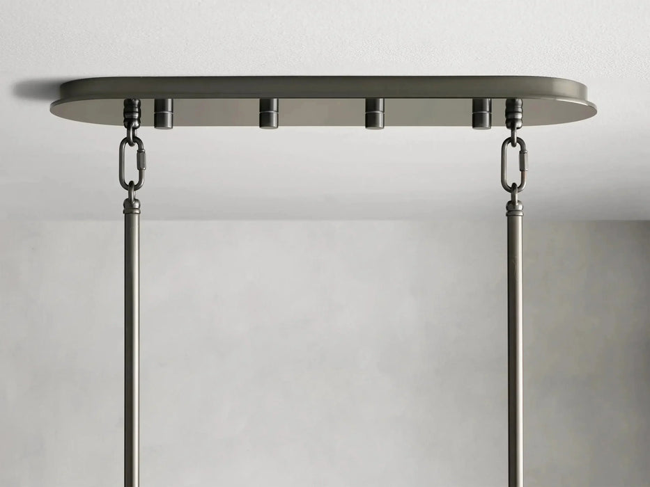 Delsie Oval Chandelier 51''63''72''-DWHOME