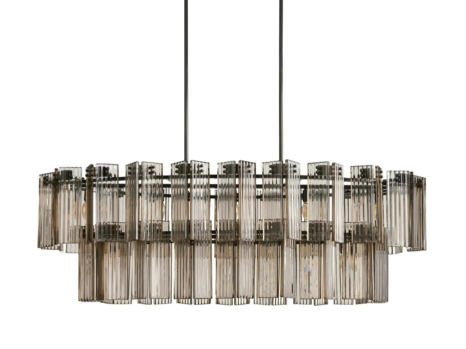 Delsie Oval Chandelier 51''63''72''-DWHOME