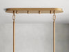 Delsie Oval Chandelier 51''63''72''-DWHOME