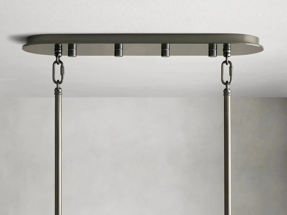 Delsie Oval Chandelier 51''63''72''-DWHOME