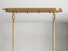 Delsie Oval Chandelier 51''63''72''-DWHOME