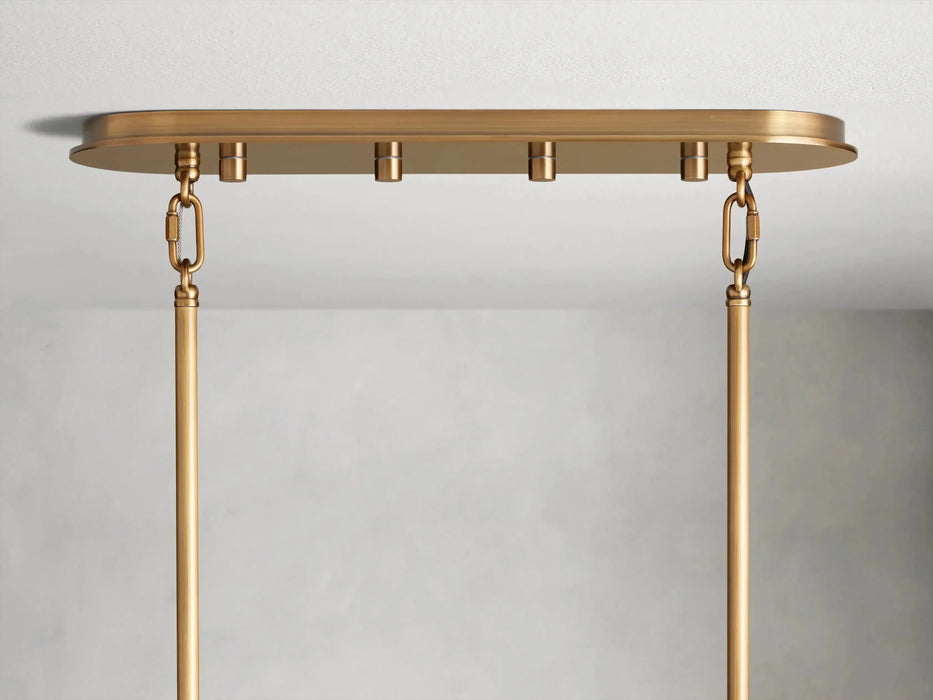 Delsie Oval Chandelier 51''63''72''-DWHOME