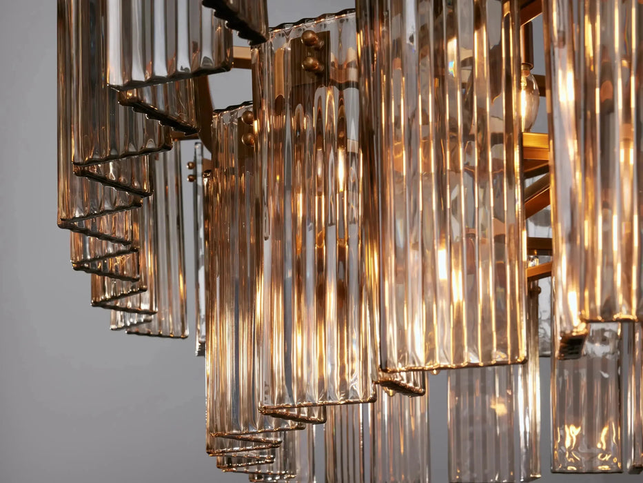 Delsie Oval Chandelier 51''63''72''-DWHOME