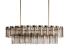 Delsie Oval Chandelier 51''63''72''-DWHOME