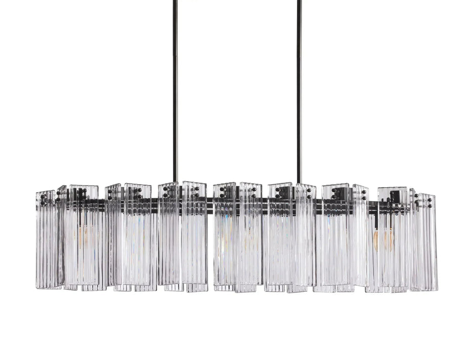 Delsie Oval Chandelier 51''63''72''-DWHOME