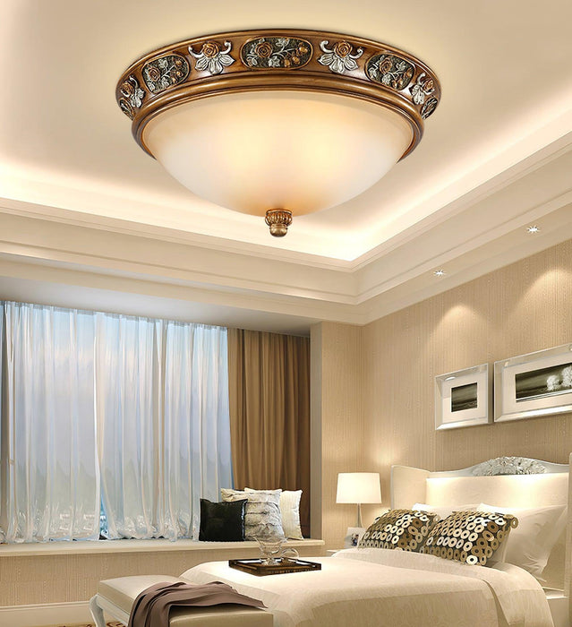 Deltana Resin Recessed Ceiling Light-DWHOME