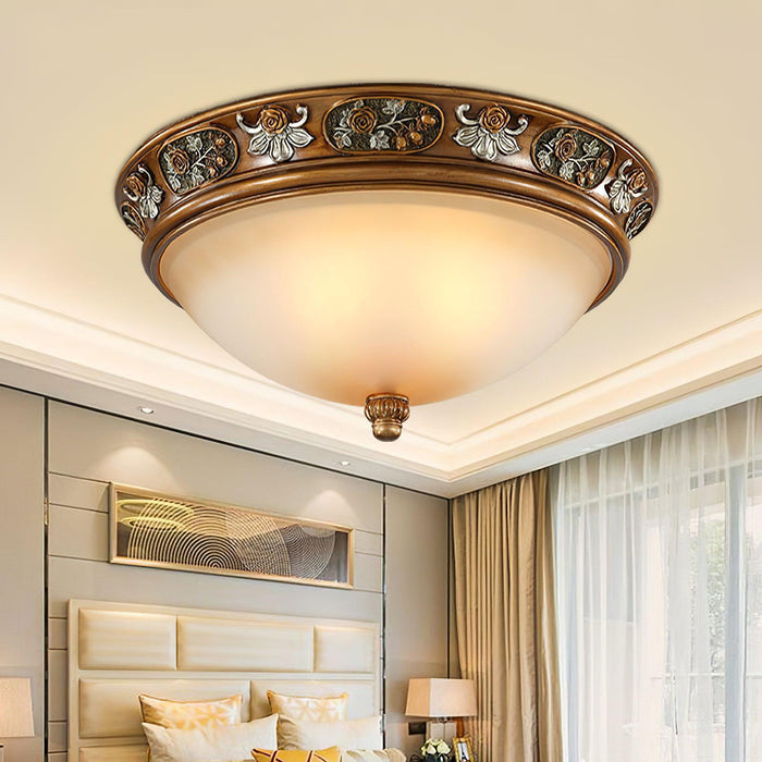 Deltana Resin Recessed Ceiling Light-DWHOME