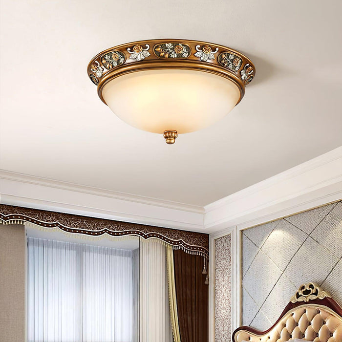 Deltana Resin Recessed Ceiling Light-DWHOME