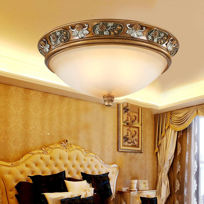 Deltana Resin Recessed Ceiling Light-DWHOME