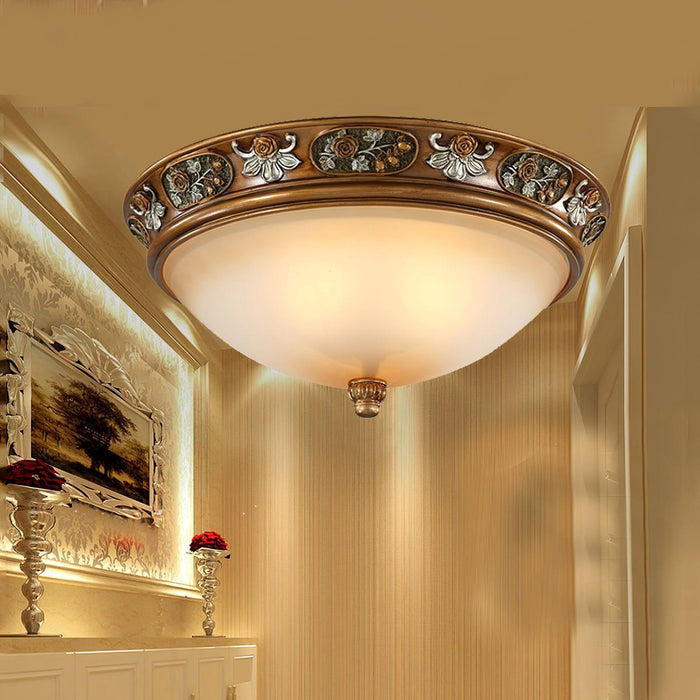 Deltana Resin Recessed Ceiling Light-DWHOME